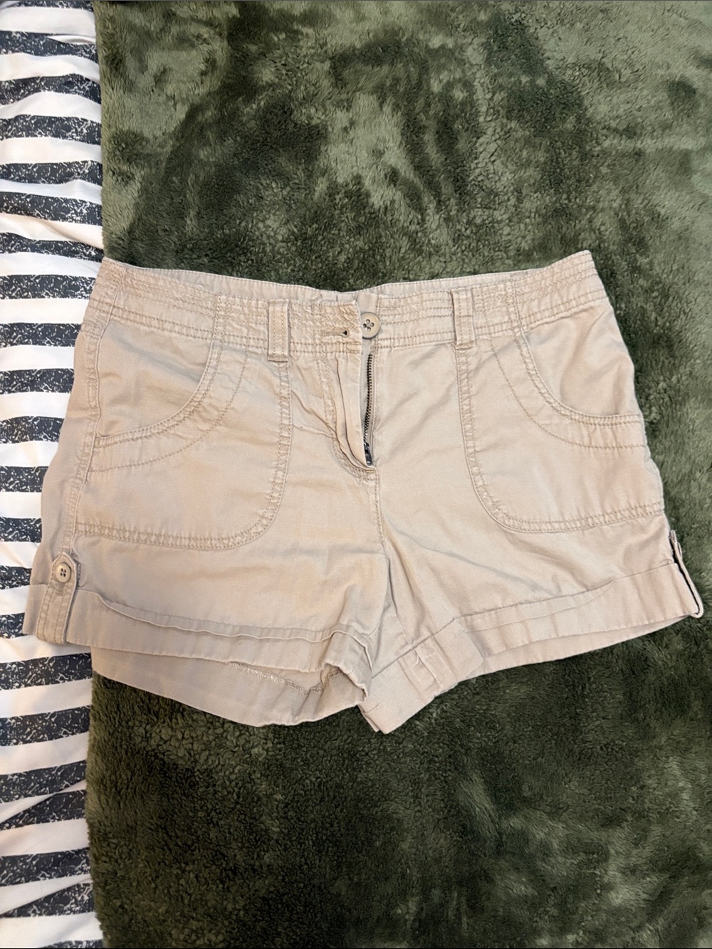 Loft khaki shorts